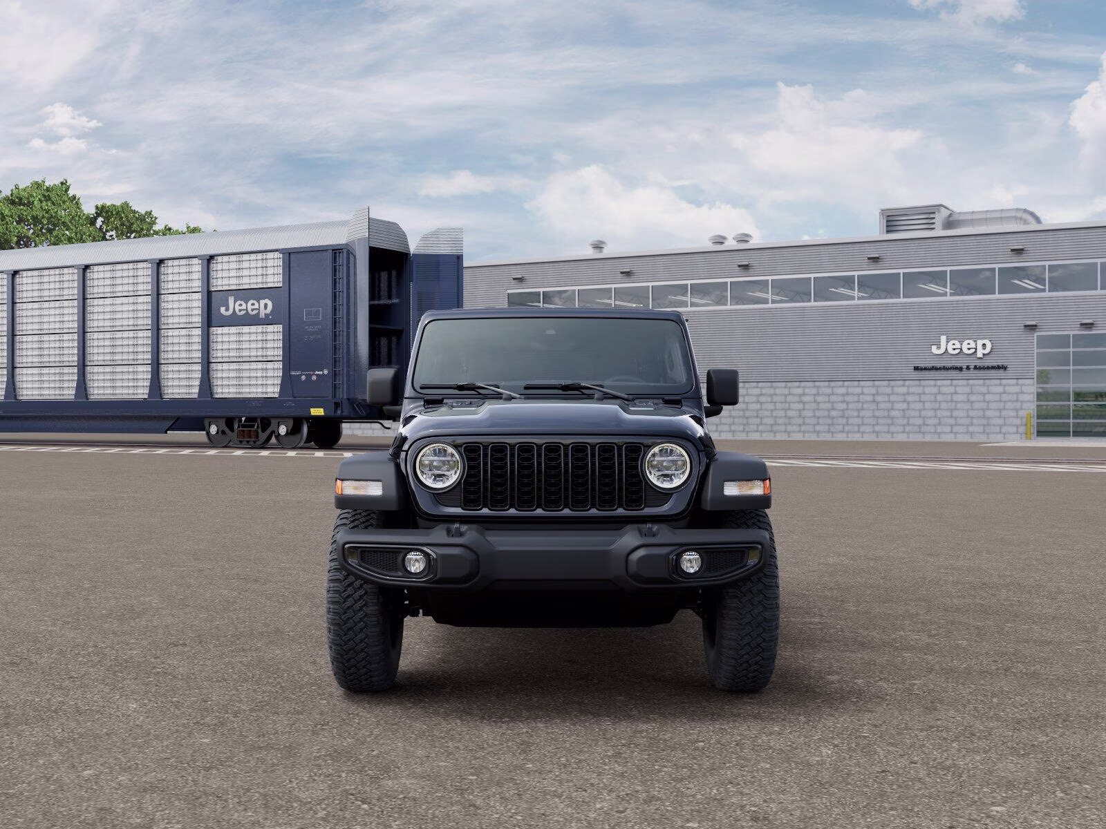 2026 Black Clear Coat Jeep Wrangler Wrangler 4-door Willys 4X4 4-door