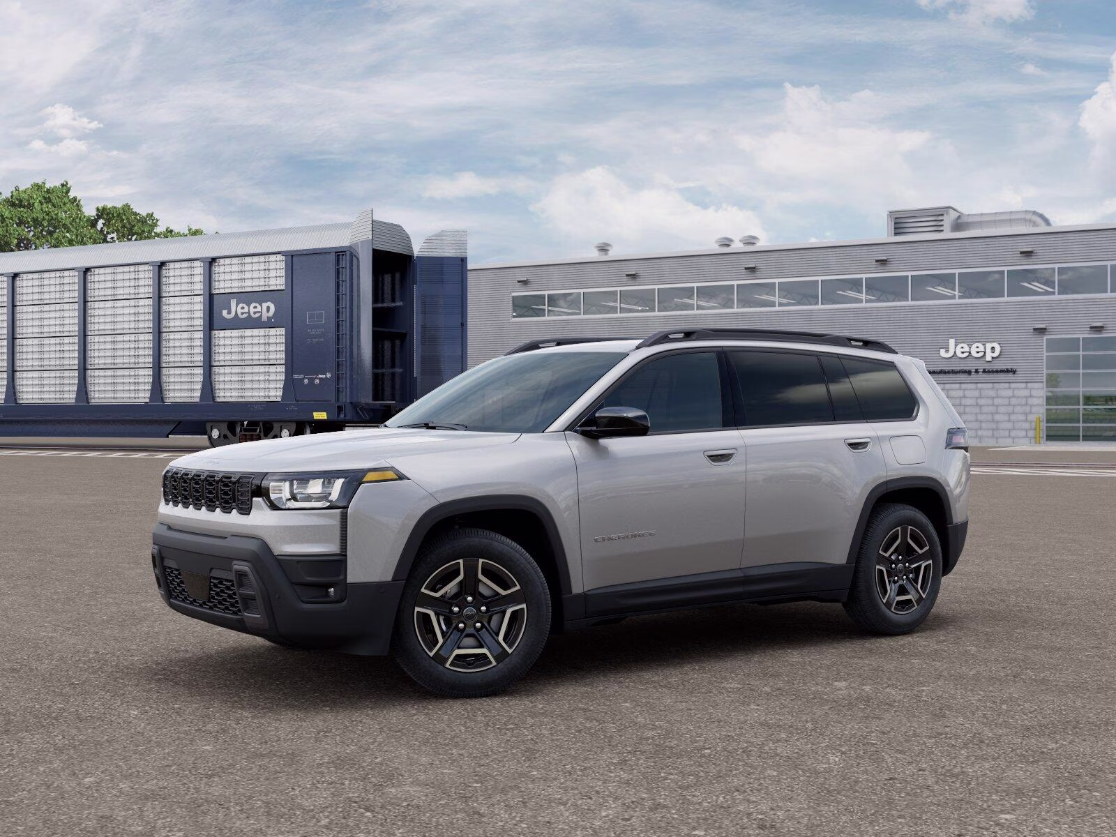 2026 Silver Zynith Clear Coat Jeep Cherokee Cherokee Laredo 4x4 4X4 SUV