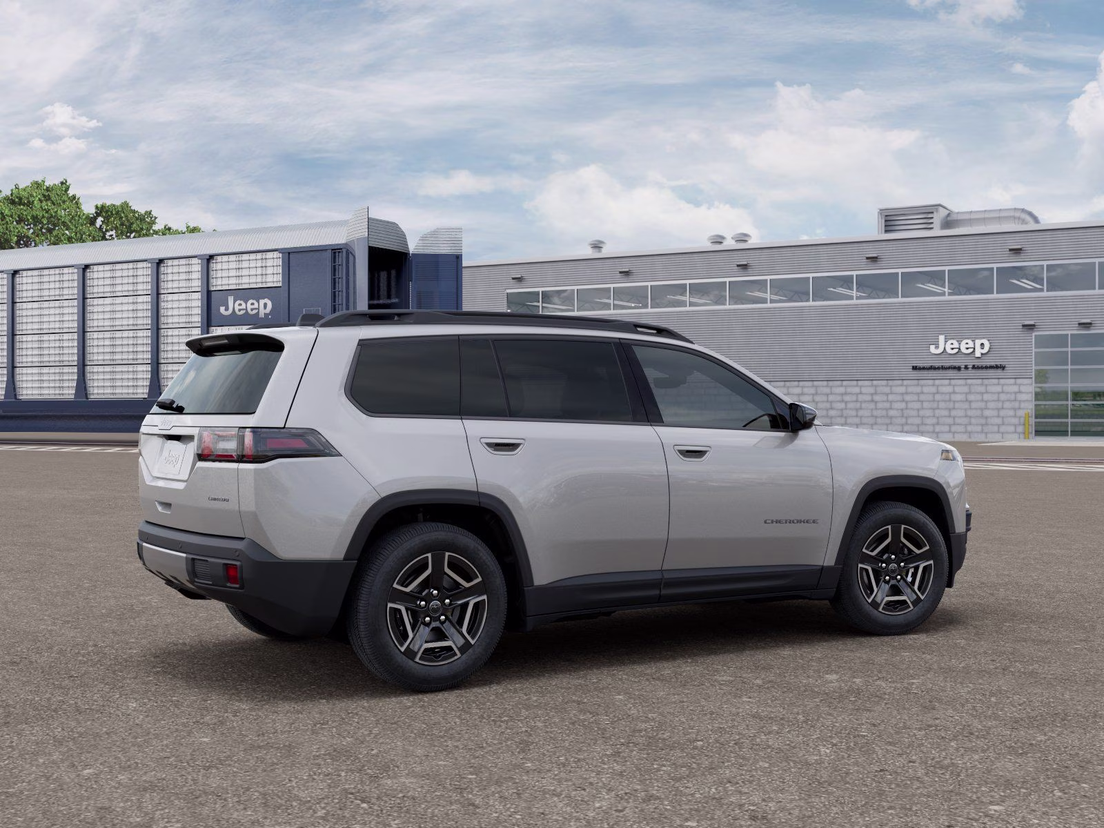 2026 Silver Zynith Clearcoat Jeep Cherokee Laredo 4X4 SUV