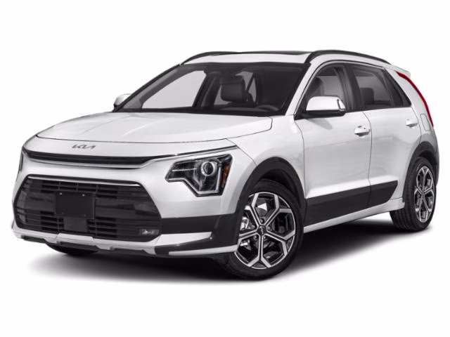 2023 Snow White Pearl Kia Niro EX Touring FWD SUV
