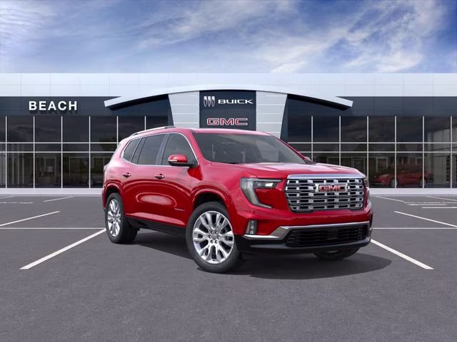 2026 Volcanic Red Tintcoat GMC Acadia Denali FWD SUV
