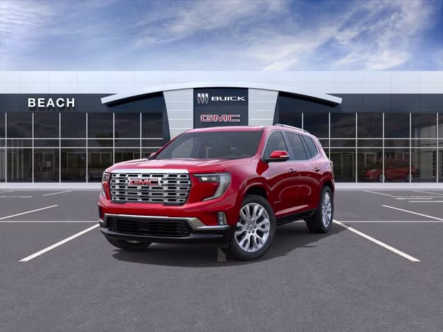 2026 Volcanic Red Tintcoat GMC Acadia Denali FWD SUV