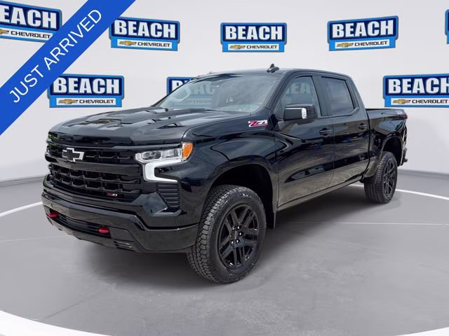2026 Black Chevrolet Silverado 1500 LT Trail Boss 4X4 Truck