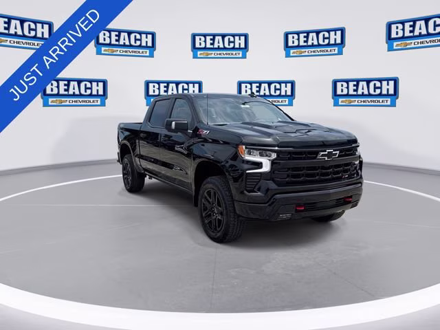 2026 Black Chevrolet Silverado 1500 LT Trail Boss 4X4 Truck