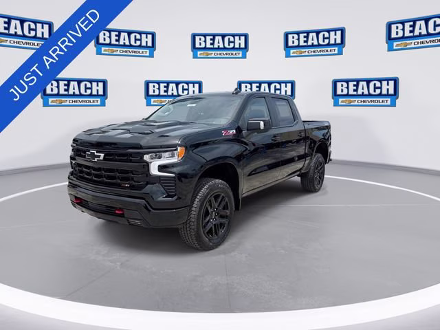 2026 Black Chevrolet Silverado 1500 LT Trail Boss 4X4 Truck
