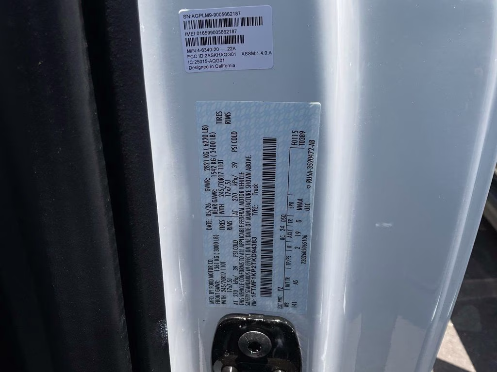 2026 Oxford White Ford F-150 XL RWD Truck