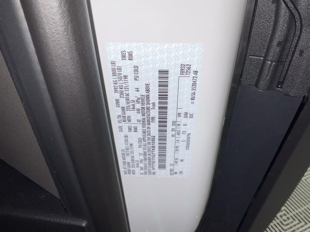 2026 Oxford White Ford Transit-150 Base RWD Van