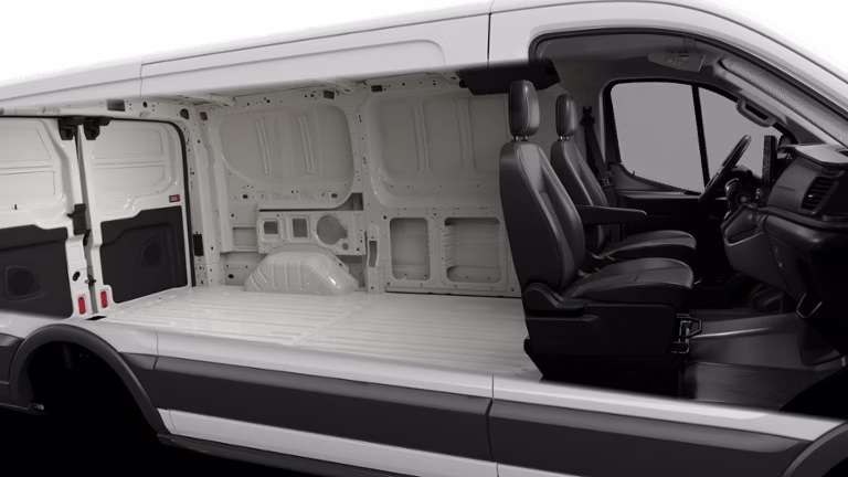 2026 Oxford White Ford Transit Commercial Cargo Van RWD Van