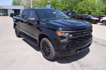 2026 Black Chevrolet Silverado 1500 Custom 4X4 Truck