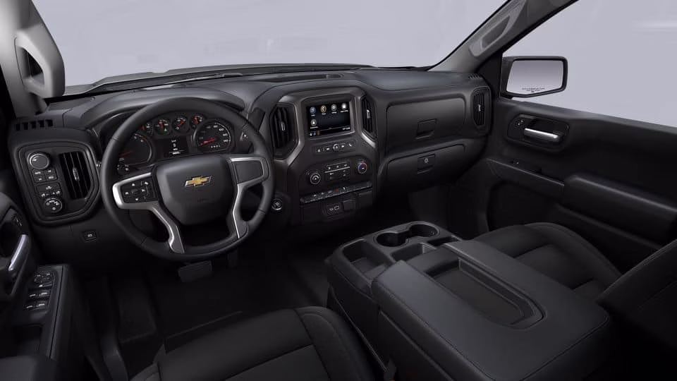 2026 Black Chevrolet Silverado 1500 Custom 4X4 Truck