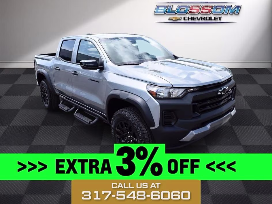 2026 Sterling Gray Metallic Chevrolet Colorado Trail Boss 4X4 Truck