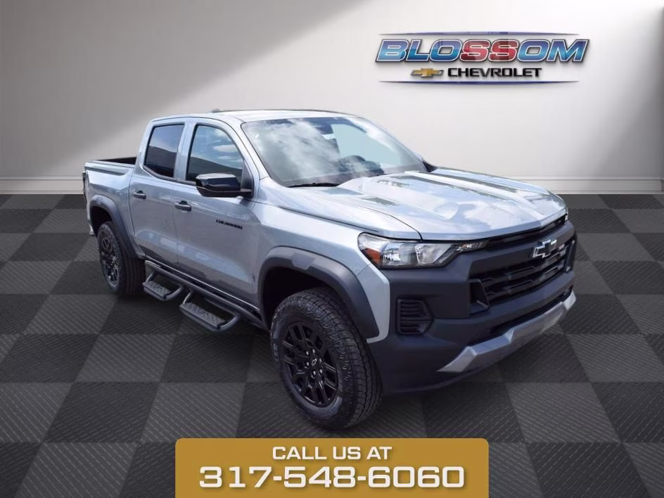 2026 Sterling Gray Metallic Chevrolet Colorado Trail Boss 4X4 Truck