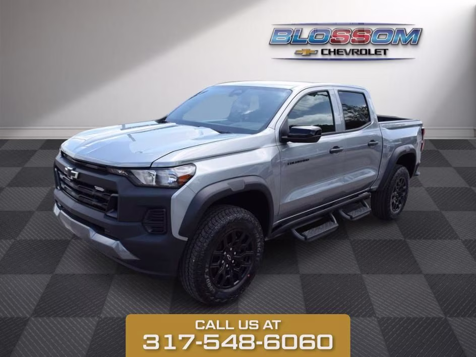 2026 Sterling Gray Metallic Chevrolet Colorado Trail Boss 4X4 Truck