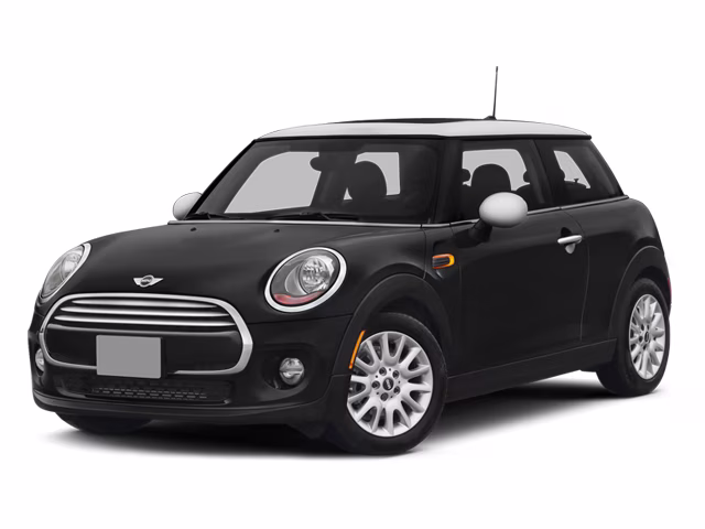 2014 Midnight Black Metallic MINI Cooper Base FWD Hatchback
