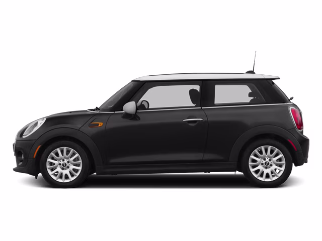 2014 Midnight Black Metallic MINI Cooper Base FWD Hatchback
