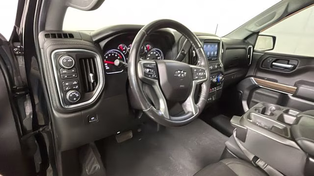 2021 Black Chevrolet Silverado 1500 RST 4X4 Truck