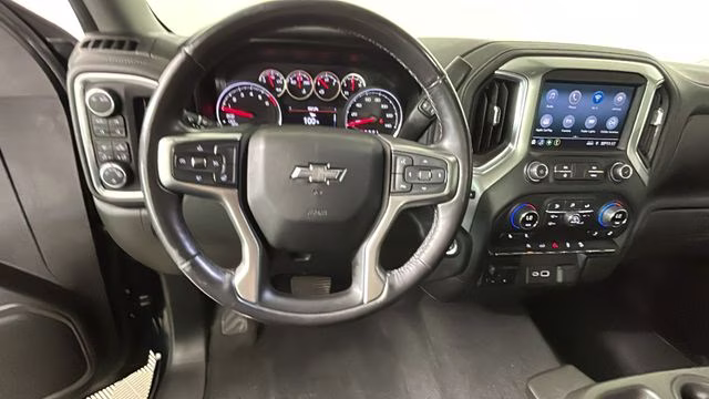 2021 Black Chevrolet Silverado 1500 RST 4X4 Truck