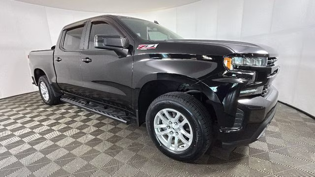 2021 Black Chevrolet Silverado 1500 RST 4X4 Truck