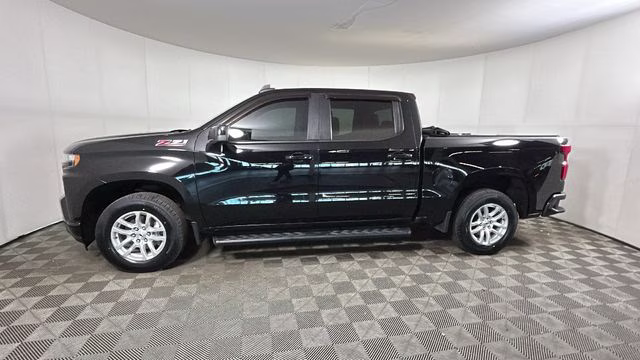 2021 Black Chevrolet Silverado 1500 RST 4X4 Truck