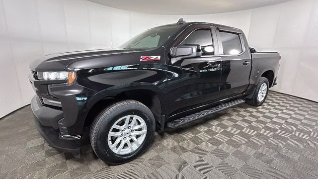 2021 Black Chevrolet Silverado 1500 RST 4X4 Truck