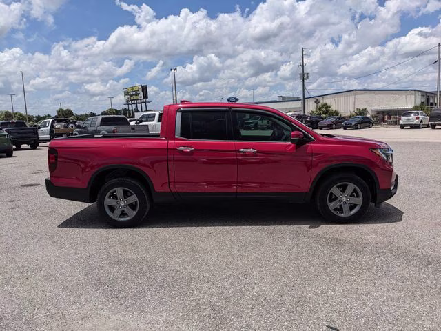 2022 Radiant Red Honda Ridgeline RTL-E AWD Truck
