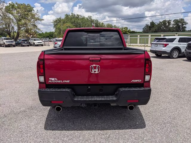 2022 Radiant Red Honda Ridgeline RTL-E AWD Truck