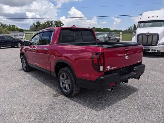 2022 Radiant Red Honda Ridgeline RTL-E AWD Truck
