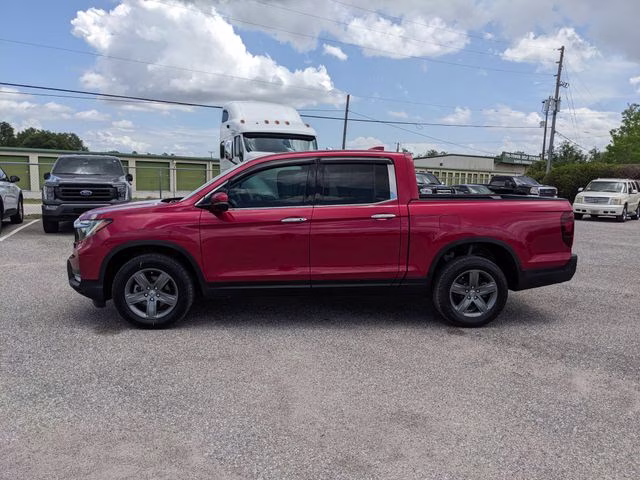 2022 Radiant Red Honda Ridgeline RTL-E AWD Truck