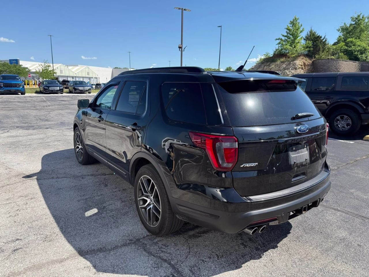 2018 Black Ford Explorer Sport 4X4 SUV