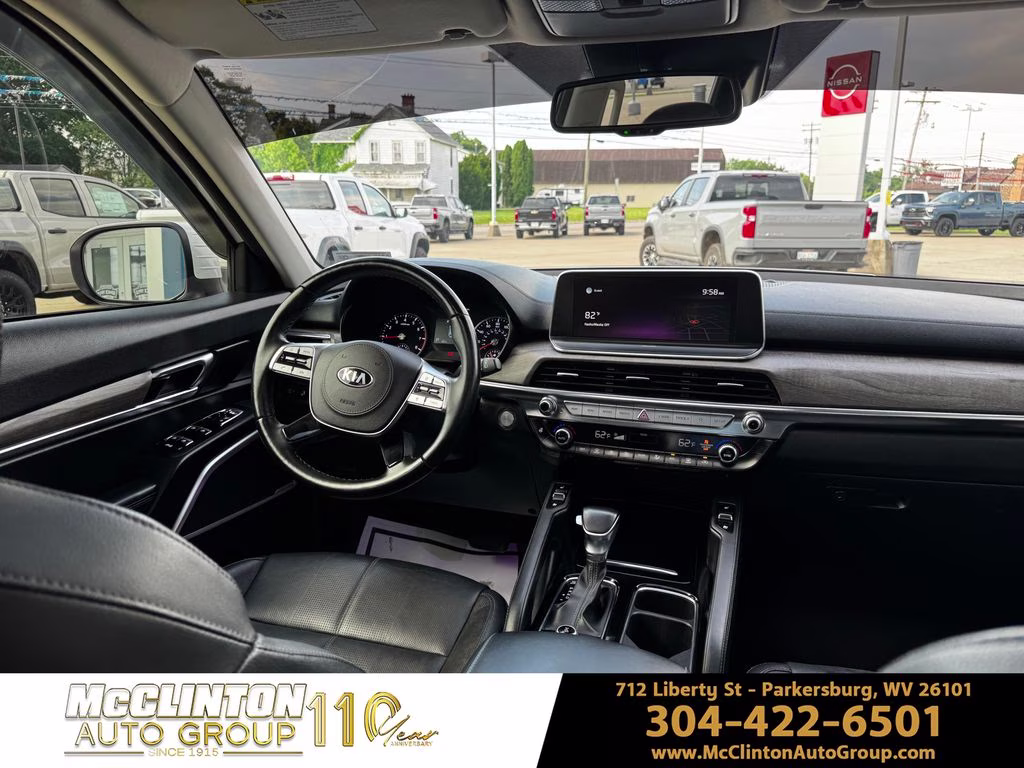 2021 Glacial White Pearl Kia Telluride EX AWD SUV