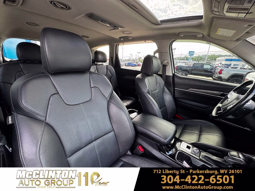 2021 Glacial White Pearl Kia Telluride EX AWD SUV