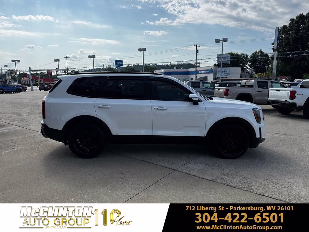 2021 Glacial White Pearl Kia Telluride EX AWD SUV