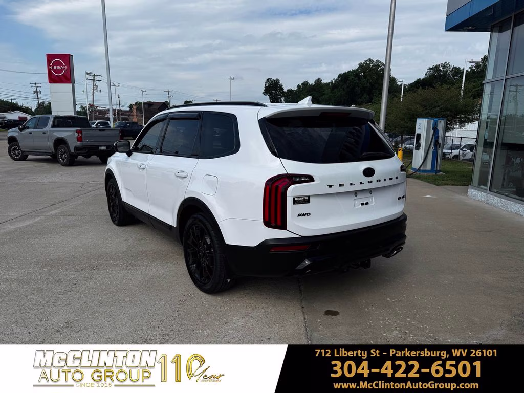 2021 Glacial White Pearl Kia Telluride EX AWD SUV