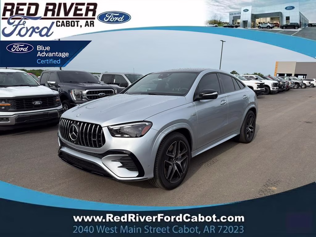 2026 Cirrus Silver Metallic Mercedes-Benz GLE Coupe AMG GLE 53 AWD SUV