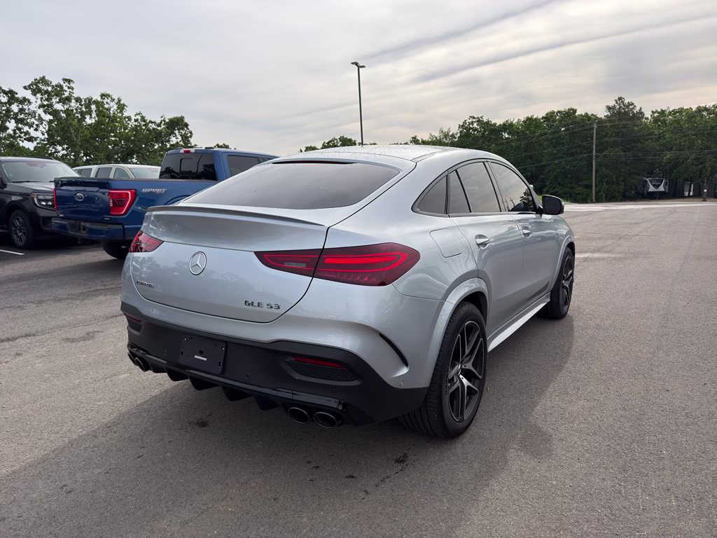 2026 Cirrus Silver Metallic Mercedes-Benz GLE Coupe AMG GLE 53 AWD SUV