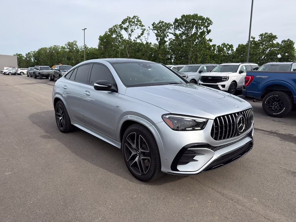 2026 Cirrus Silver Metallic Mercedes-Benz GLE Coupe AMG GLE 53 AWD SUV
