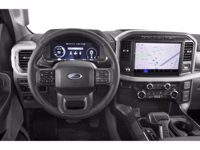 2024 Oxford White Ford F-150 Lightning XLT AWD Truck