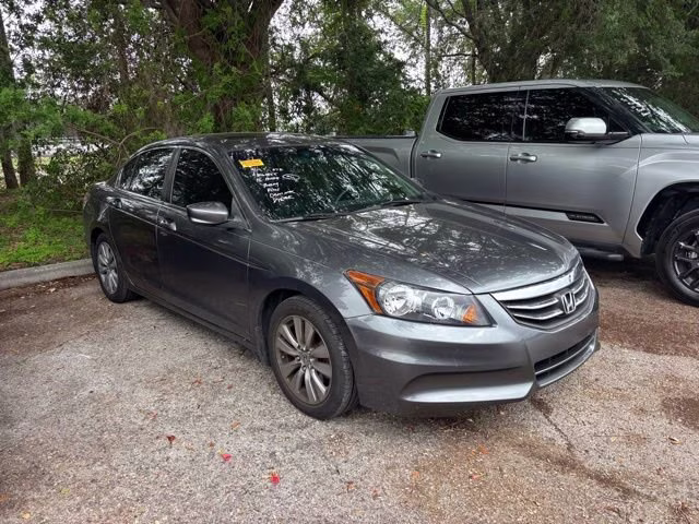 2012 Polished Metal Metallic Honda Accord Sdn EX-L FWD Sedan