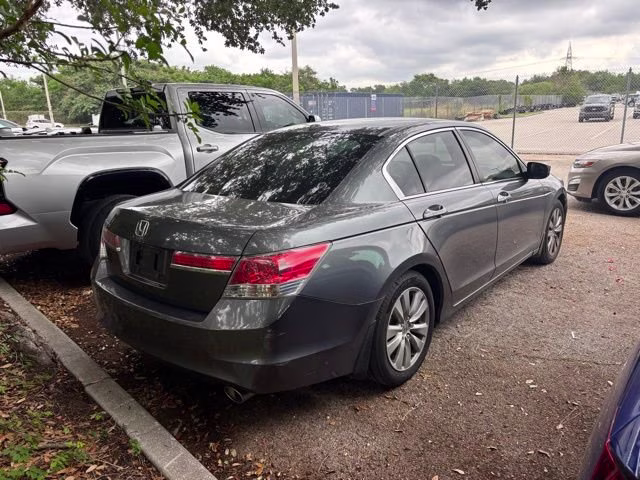 2012 Polished Metal Metallic Honda Accord Sdn EX-L FWD Sedan