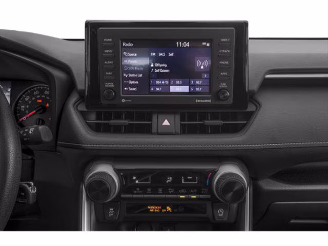 2022 White Toyota RAV4 LE FWD SUV