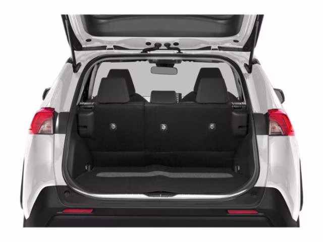 2022 White Toyota RAV4 LE FWD SUV