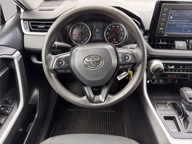 2022 White Toyota RAV4 LE FWD SUV