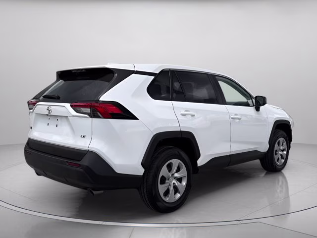 2022 White Toyota RAV4 LE FWD SUV