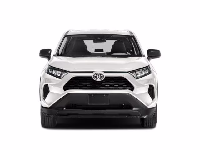 2022 White Toyota RAV4 LE FWD SUV