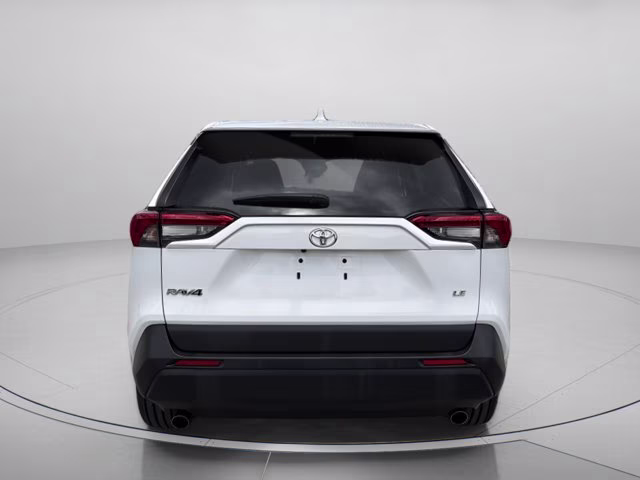 2022 White Toyota RAV4 LE FWD SUV
