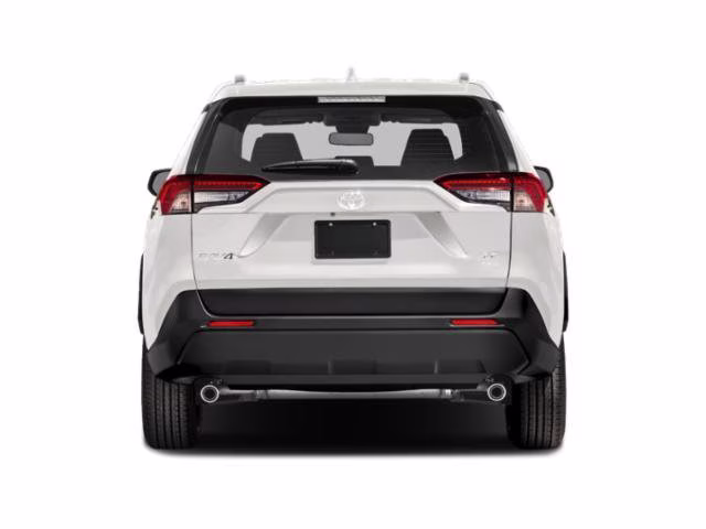 2022 White Toyota RAV4 LE FWD SUV