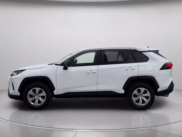 2022 White Toyota RAV4 LE FWD SUV