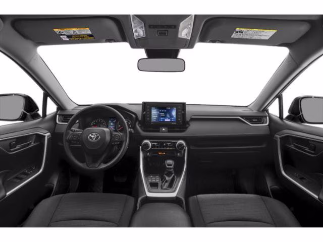 2022 White Toyota RAV4 LE FWD SUV