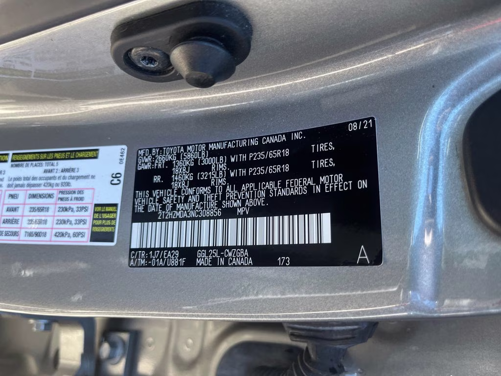 2022 Silver Lexus RX 350 AWD SUV