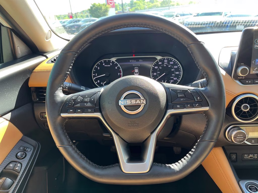2025 Aspen White Tricoat Nissan Sentra SV FWD Sedan